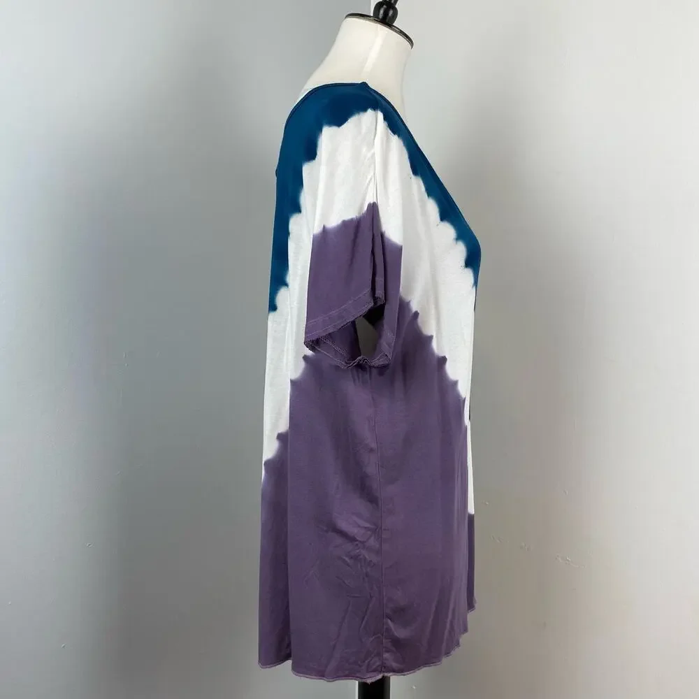 Nanette Lepore Play Tie Dye Tee Large